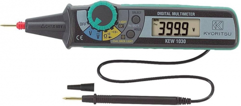 Instrumente de masura si control - multimetru digital, KYORITSU, KEW1030, 400mV-0.6kV, -