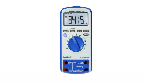 Instrumente de masura si control - multimetru digital, PEAKTECH, PKT-P3415, 600mV-1kV, 600µA-10A