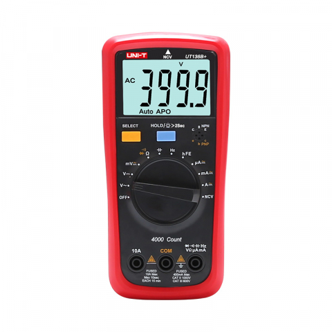 Multimetre Digitale - multimetru digital, UNI-T, UT136C+, 400mV-1kV, 0.4mA-10A