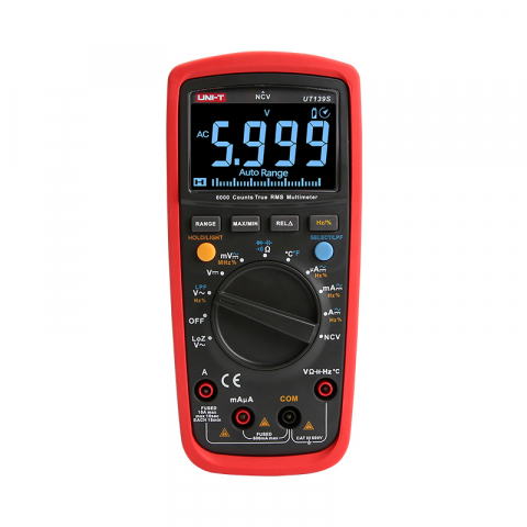 Instrumente de masura si control - multimetru digital, UNI-T, UT139C, 60mV-0.6kV, 600µA-10A