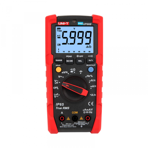 Instrumente de masura si control - multimetru digital, UNI-T, UT191E, 600mV-0.6kV, 600µA-20A