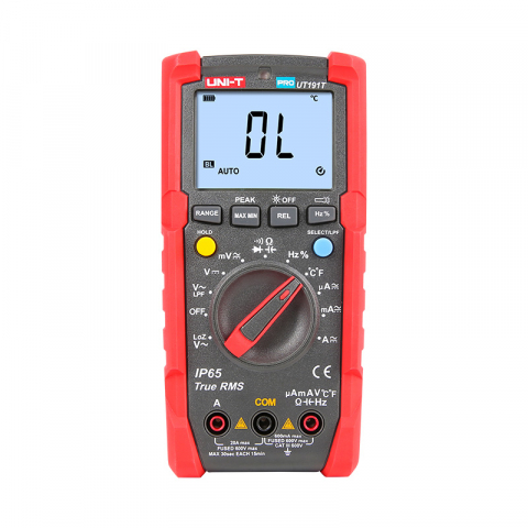 multimetru digital, UNI-T, UT191E, 600mV-0.6kV, 600µA-20A [3]
