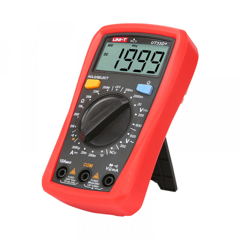multimetru digital, UNI-T, UT33C+, 200mV-0.6kV, 2mA-10A [1]