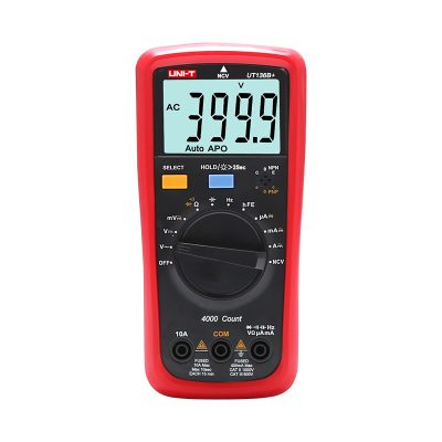 Instrumente de masura si control - multimetru digital, UNI-T, UT39E+, 200mV-1kV, 2mA-20A