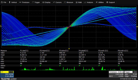 osciloscop-digital-TELEDYNE LECROY-LC-SURFER4104HD-1GHz-4canale.jpg [1]