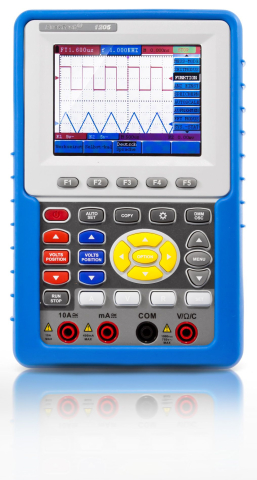 Osciloscoape - Osciloscop digital portabil PEAKTECH P 1205  20MHz 3,8" 2Ch