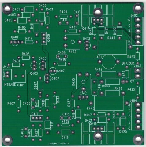 Audio - Placa etaj final A350 - Surub M3