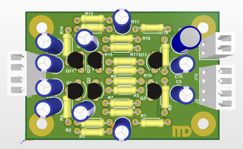 Audio - Preamplificator liniar (universal) - kit de asamblat