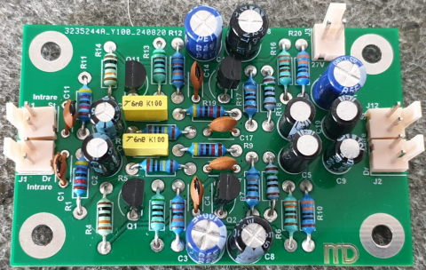 Audio - Preamplificator RIAA (pentru doza de pick-up)