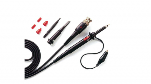 Osciloscoape - Sondă: pentru osciloscop,  pasivă,de impedanţă înaltă, pentru Măsurători Profesionale,60MHz (10:1)/6MHz (1:1), 1:1,10:1, 1,2m, Negru