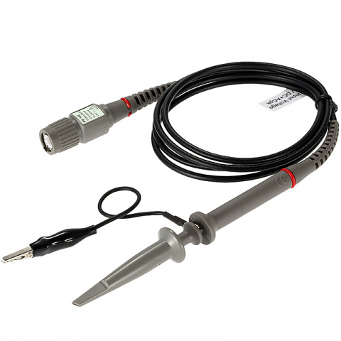 Accesorii - Sondă: pentru osciloscop,  pasivă, de Înaltă Tensiune,4MHz(1:1),60MHz(10:1), 1:1, 10:1, 1.2m, Gri