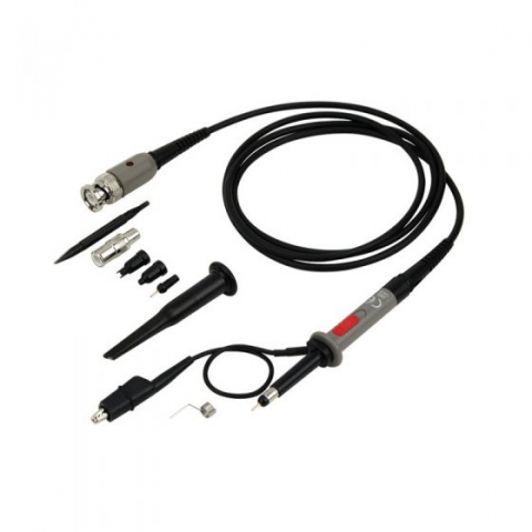 Osciloscoape - Sondă: pentru osciloscop,  pasivă, pentru Măsurători de Precizie,15MHz,350MHz, 10:1,  1,2m, Gri