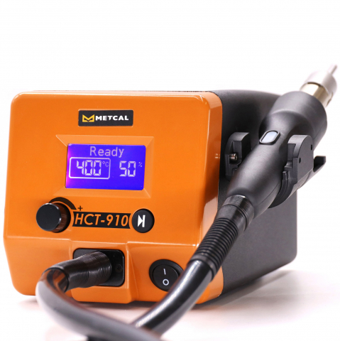 Scule Atelier - Stație de aer cald METCAL HCT-910-21,  control digital, cu buton