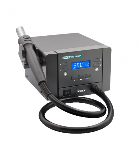 Scule Atelier - Stație de aer cald QUICK QUICK-862DW+,  control digital, cu butoane