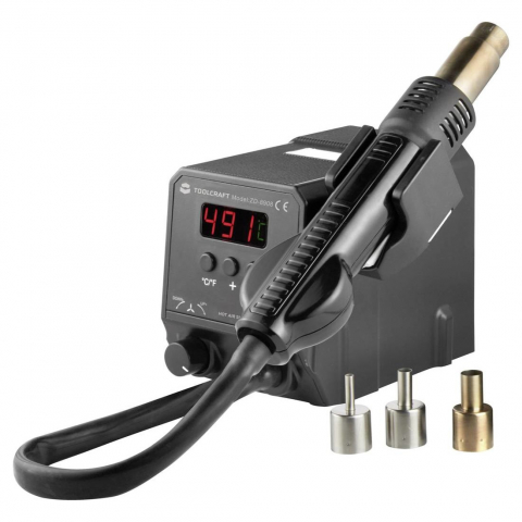 Scule Atelier - Stație de aer cald SOLDER PEAK ZD-8908,  control digital, cu butoane