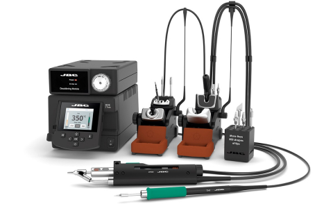 Scule Atelier - Stație de lipire/dezlipire JBC TOOLS JBC-DDSE-2QD, 90...450°C control digital, cu butoane
