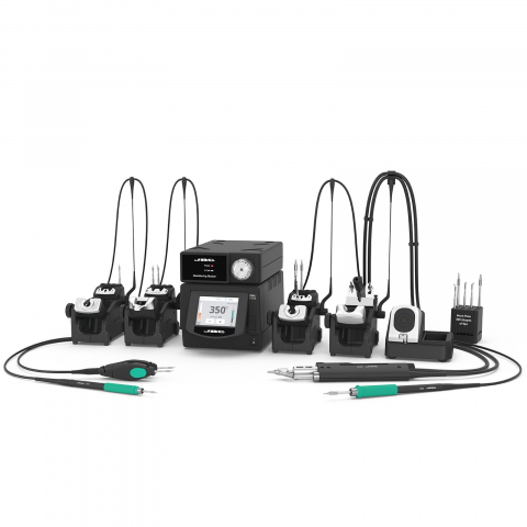 Scule Atelier - Stație de lipire/dezlipire JBC TOOLS JBC-DMPSE-2QB, 90...450°C control digital, cu butoane