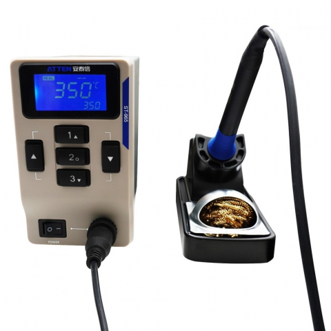 Stație de lipit ATTEN ST-965, 200...450°C control digital, cu butoane [1]