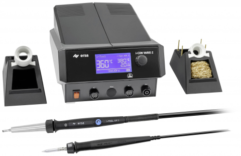 Instrumente de masura si control - Stație de lipit ERSA ERSA-0IC2205VIT, 150...450°C control digital, cu buton