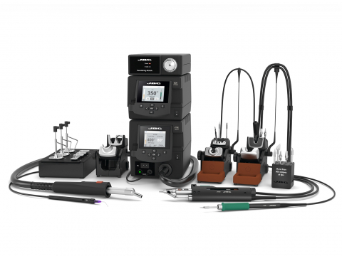 Scule Atelier - Stație de lipit JBC TOOLS JBC-CA-2QG, 90...450°C control digital, cu butoane