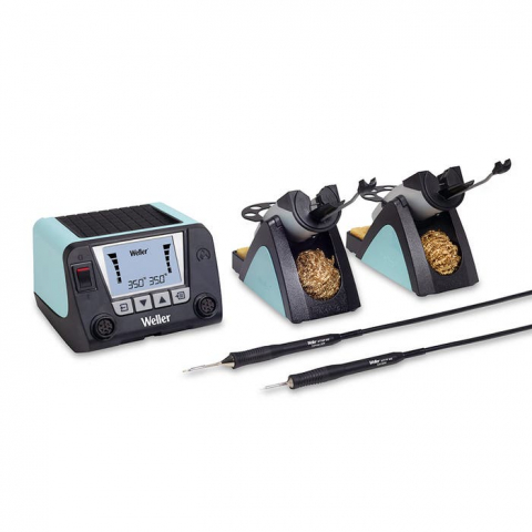 Scule Atelier - Stație de lipit WELLER WEL.WT2020MSET, 100...450°C control digital, cu butoane
