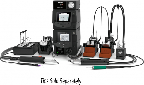 Instrumente de masura si control - stație de service JBC TOOLS JBC-RMSE-2QF, 90...450°C control digital, cu butoane