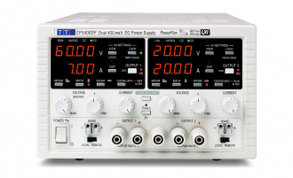 Surse de alimentare - Sursa de alimentare, AIM-TTI, CPX200D, LED x4, 2 canale, pentru verificare pe banc de teste, Comutare nivele tensiune (profil tensiune)