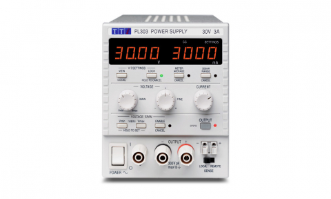 Instrumente de masura si control - Sursa de alimentare, AIM-TTI, PL303-P, LED x2, 1 canale, pentru calibrarea și verificarea echipamentelor electronice, Test Bridge SW pentru multicontrol tesniune si curent iesire
