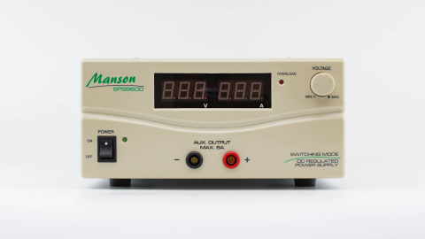 Instrumente de masura si control - Sursa de alimentare, MANSON, SPS-9600, LED x2, 1 canale, pentru alimentare în activități de reparații, 