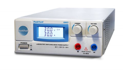 Sursa de alimentare, PEAKTECH, PKT-P6160, LCD, 1 canale, pentru alimentare în atelier, Control curent constant [2]