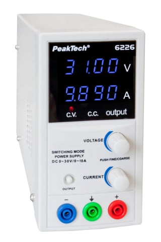Sursa de alimentare, PEAKTECH, PKT-P6226, LED, 1 canale, pentru ateliere de reparații electronice, Control curent constant [3]