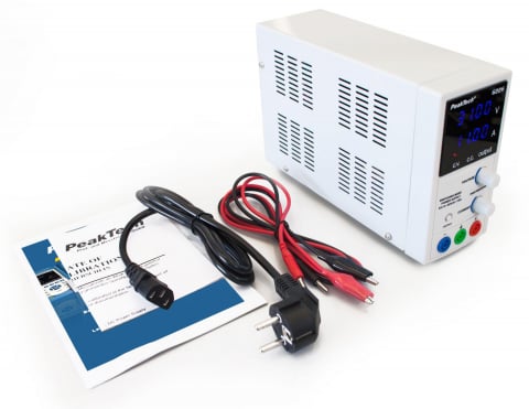 Sursa de alimentare, PEAKTECH, PKT-P6226, LED, 1 canale, pentru ateliere de reparații electronice, Control curent constant [4]