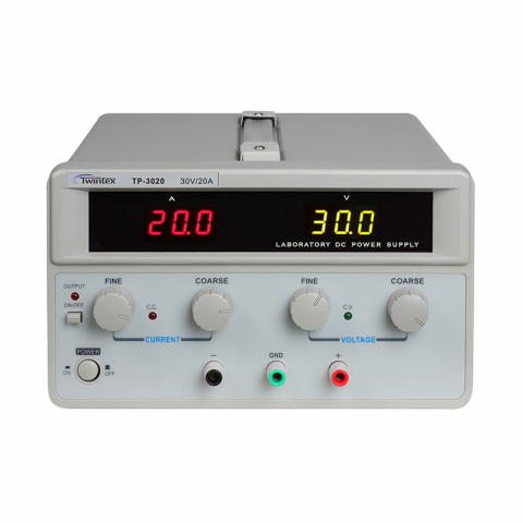 Instrumente de masura si control - Sursa de alimentare, TWINTEX, TP-6010, LED x2, 1 canale, pentru aplicații de laborator, 