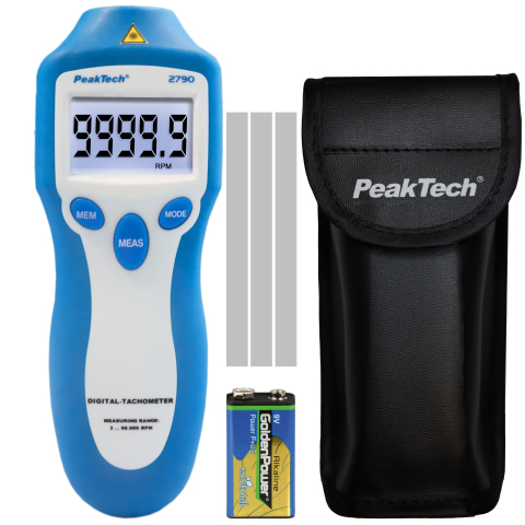Testere - Tahometru PEAKTECH P 2790  2...99999 rpm 0,1rpm