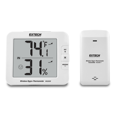Instrumente de masura si control - Termometru EXTECH RH200W,  baterie LR6 AA 1,5V x6, termo-higrometru