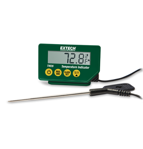 Instrumente de masura si control - Termometru EXTECH TM26, 86x57x30mm baterie CR2032 3V x1, temperatură