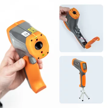 Termometru SONEL DIT-500, 230x155x54mm baterie 6LR61 9V x1, Termometru cu infraroșu [3]