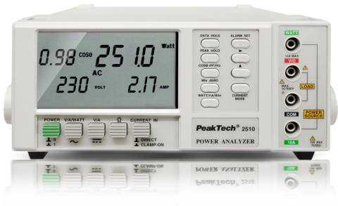 Instrumente de masura si control - Tester PEAKTECH PKT-P2510, CAT II 600V, EN 61010, Design compact pentru acces în locuri greu accesibile