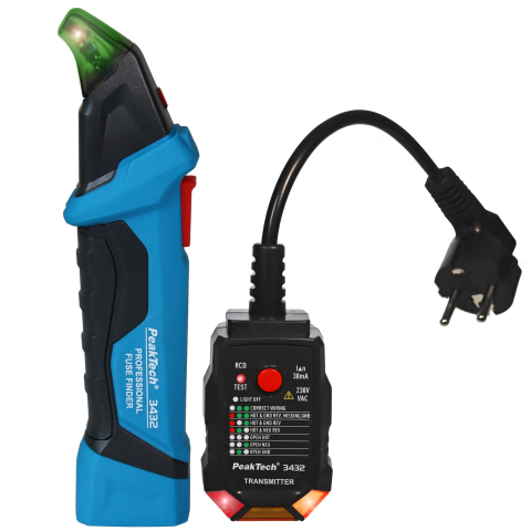Instrumente de masura si control - Tester PEAKTECH PKT-P3432, CAT II 250V, EN 61010, Ideal pentru testarea cablurilor izolate