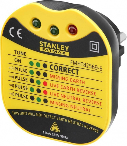 Instrumente de masura si control - Tester STANLEY STL-FMHT82569-6, CAT II 230V, Pentru siguranță la intervențiile în instalații electrice 