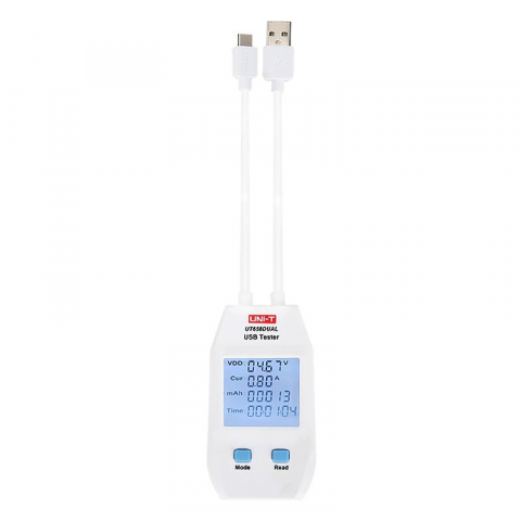 Instrumente de masura si control - Tester UNI-T UT658DUAL, Conexiuni USB, Diagnosticarea conexiunilor USB