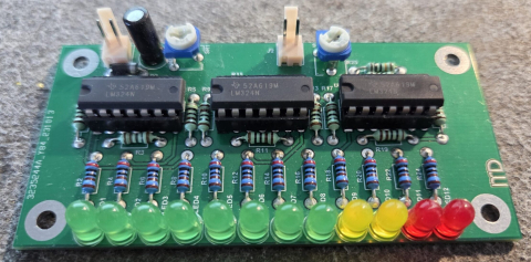 Audio - Vumetru cu LM324