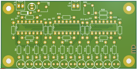 Audio - Vumetru cu LM324