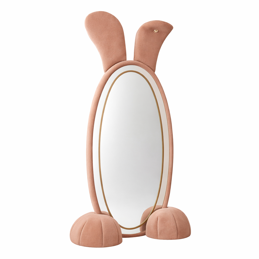 Nido set pat Bunny fete roz cu oglinda [3]