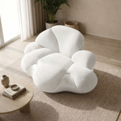 Canapele si Fotolii - arbo fotoliu alb