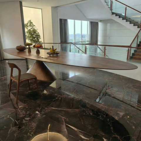 Mese de Sufragerie - Arbo masă sufragerie oțel