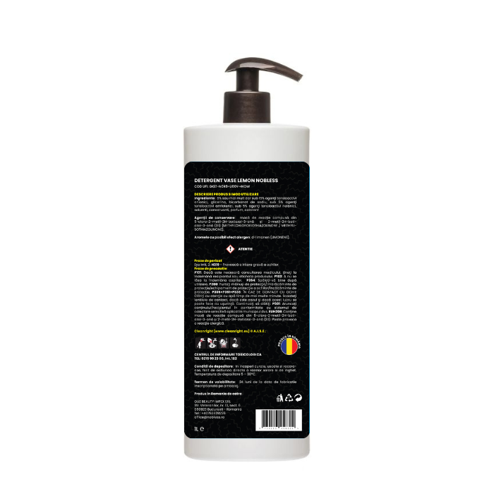 Detergent de vase Lemon 1 Litru, cu bicarbonat [2]
