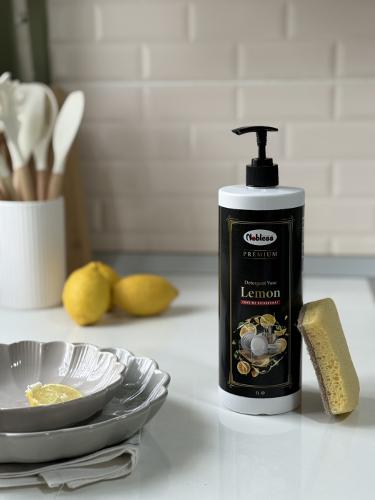 Detergent de vase Lemon 1 Litru, cu bicarbonat [3]