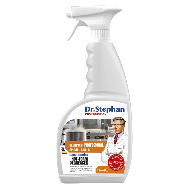 Degresanți Profesionali - Degresant la cald spuma Dr. Stephan Hot-Foam Degreaser 750ml