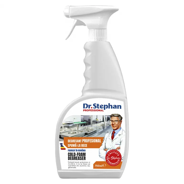 Degresanți Profesionali - Degresant la rece spuma Dr. Stephan Cold-Foam Degreaser 750ml